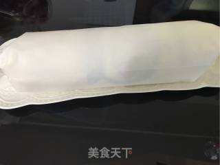 Fluff棉花糖之哆啦A梦彩绘蛋糕卷的做法步骤：21