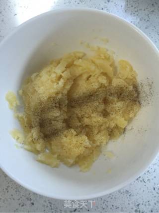 芝士焗土豆泥的做法步骤：3