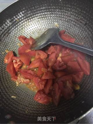 柿子炒鸡蛋的做法步骤：9