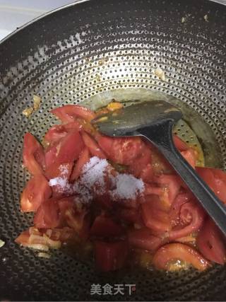 柿子炒鸡蛋的做法步骤：10