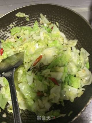 大头菜炒粉丝的做法步骤：9