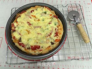 牛肉田园披萨的做法步骤：16