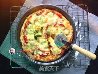 牛肉田园披萨的做法步骤：18