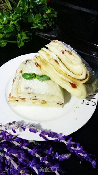 干果千层蒸糕的做法步骤：20