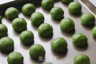 抹茶空心麻薯的做法步骤：7
