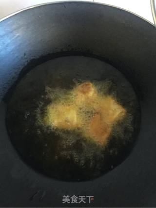 菠萝油条虾的做法步骤：3