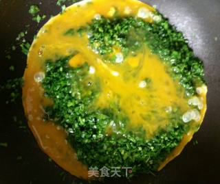 韭菜鸡蛋打卤面的做法步骤：3