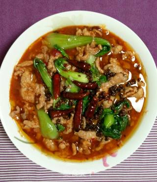 水煮肉片的做法步骤：10