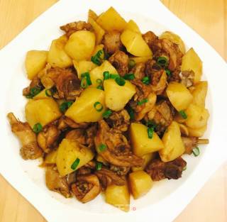 土豆炖鸡块的做法步骤：14