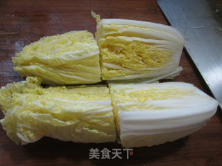 蘑菇娃娃菜筒骨汤的做法步骤：3