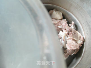 蘑菇娃娃菜筒骨汤的做法步骤：4