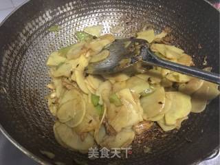 青椒土豆片的做法步骤：7