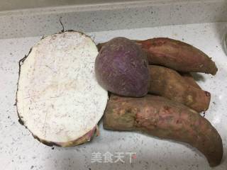 反沙芋头红薯的做法步骤：1