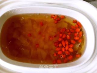 雪莲子冰糖雪梨羹的做法步骤：5