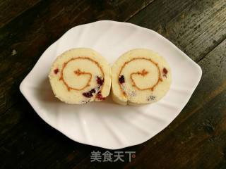蔓越莓蛋糕卷的做法步骤：16