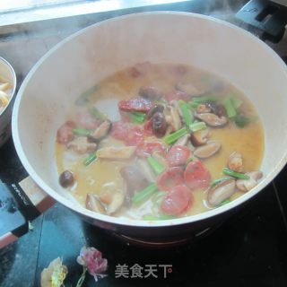 芹菜香肠炒香菇的做法步骤：7