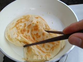 家庭自制手抓饼的做法步骤：13