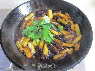三杯茄子的做法步骤：9