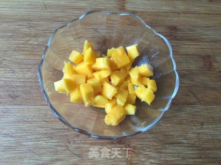 麦胚水果雪糕的做法步骤：1