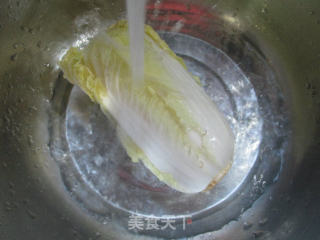 香菇猪肉娃娃菜炒面的做法步骤：2