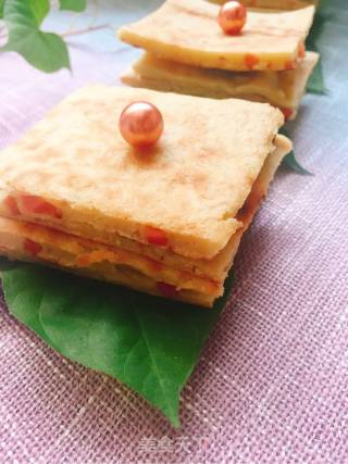 香肠鸡蛋饼的做法步骤：12