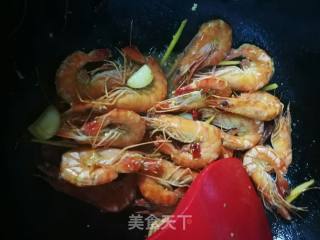 爆炒大虾的做法步骤：6