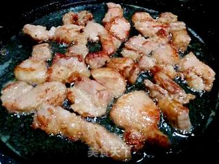饼铛煎烤五花肉的做法步骤：4