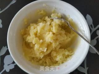 土豆酿茄子的做法步骤：2
