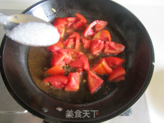 韭黄番茄炒鸡蛋的做法步骤：6