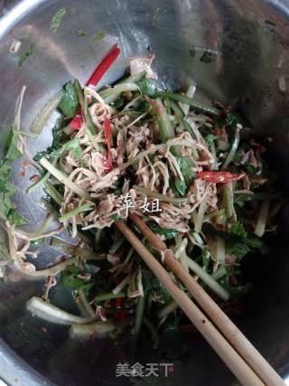 凉拌麻辣鸡丝的做法步骤：14