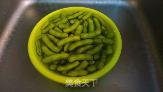 麻辣卤毛豆的做法步骤：3
