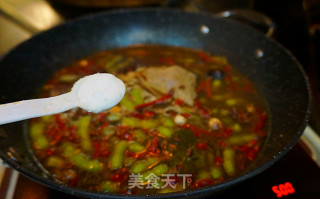 麻辣卤毛豆的做法步骤：13
