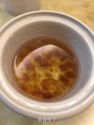 牛奶炖桃胶的做法步骤：4