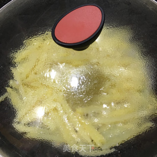 清炒土豆的做法步骤：6