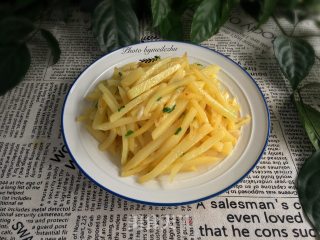 清炒土豆的做法步骤：10
