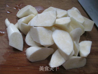 黑木耳茭白基围虾的做法步骤：3