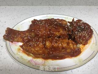 松子鱼的做法步骤：14