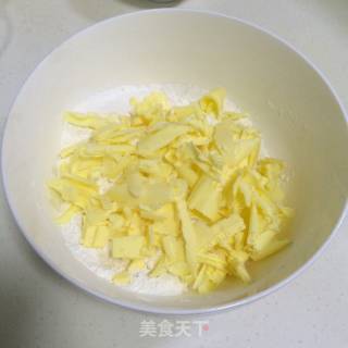 红豆葡萄干松饼的做法步骤：3