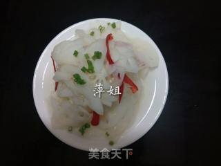 凉拌糖醋藕片的做法步骤：12