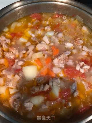 咖喱鸡肉的做法步骤：2