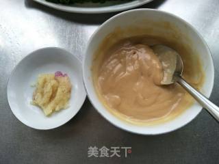 花生酱蒜泥豆角的做法步骤：6