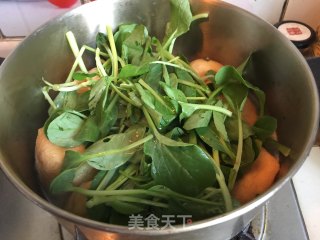 马苋菜肉双酿的做法步骤：12