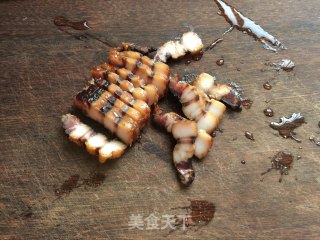 蒜苔炒腊肉的做法步骤：3