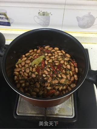 卤水花生 夜市最火下酒菜的做法步骤：4