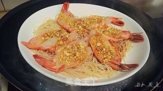 蒜蓉粉丝虾的做法步骤：14