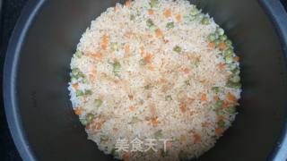 虾脑油焖米饭的做法步骤：10