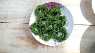 煎酿豆角鹌鹑蛋的做法步骤：4