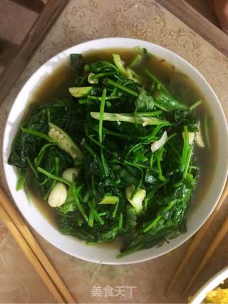 清炒木耳菜的做法步骤：5