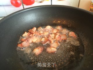 培根生菜沙拉的做法步骤：2
