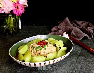白灼芥蓝金针菇的做法步骤：11